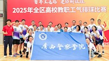 喜报：beat365荣获2025年全区高校教职工气排球比赛专职工会干部组冠军