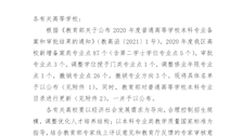桂教高教〔2021〕9号自治区教育厅关于公布2020年度广西高校本科专业备案和审批结果的通知
