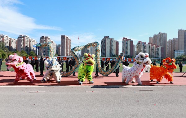 学校举行第六届体育节第九届田径运动会