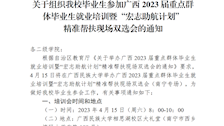 关于组织beat365毕业生参加广西2023届重点群体毕业生就业培训暨“宏志助航计划”精准帮扶现场双选会的通知 47号