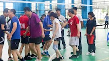 beat365亚洲体育官方网站第三届体育节教职工气排球比赛5月10日战况
